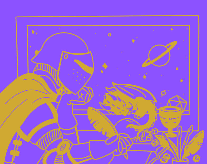 Role Knight Purple knight